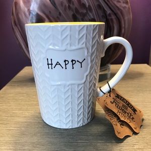16oz “Happy” Printed Coffee Mug